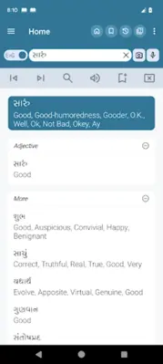 English Gujarati Dictionary android App screenshot 11